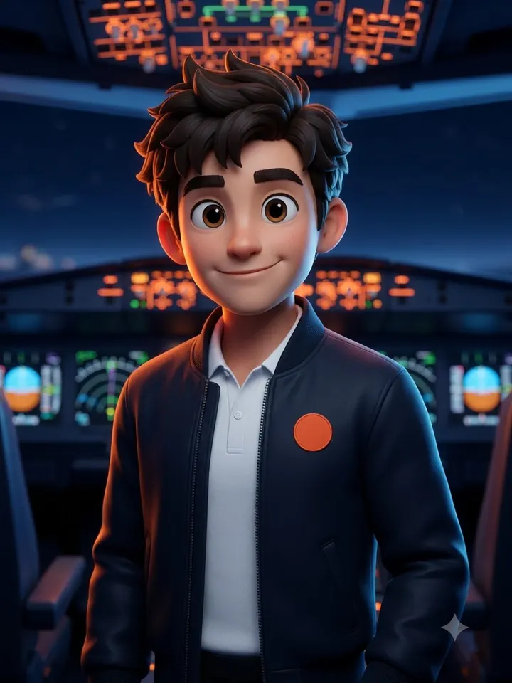 Emmanuel's 3D character